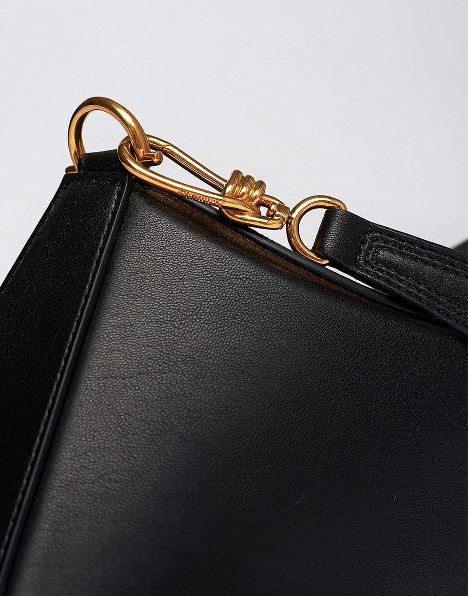 NANUSHKA-Black Noya Baguette-BLACK