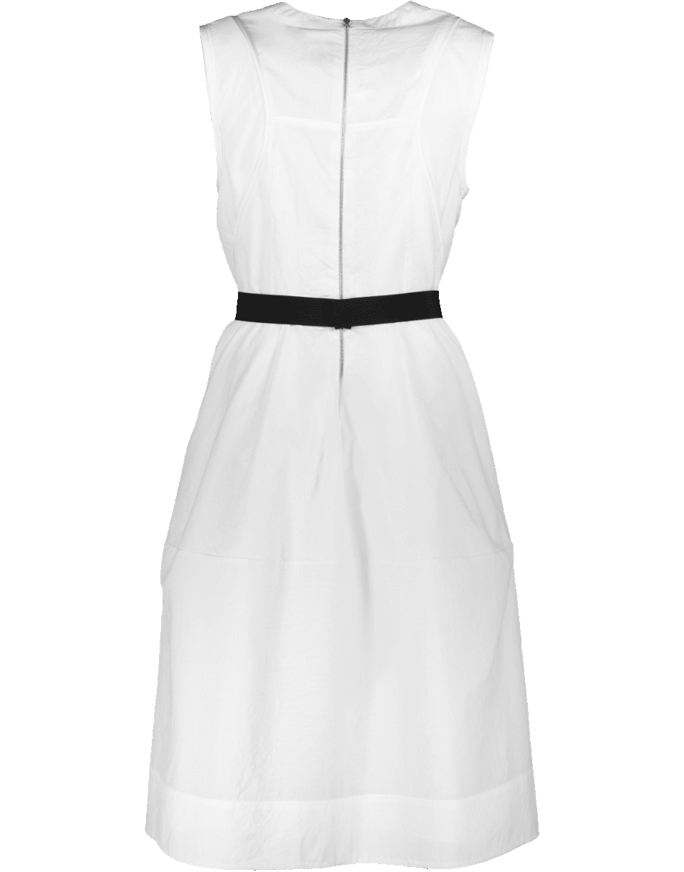 NARCISO RODRIGUEZ-Crushed Wool Dress-