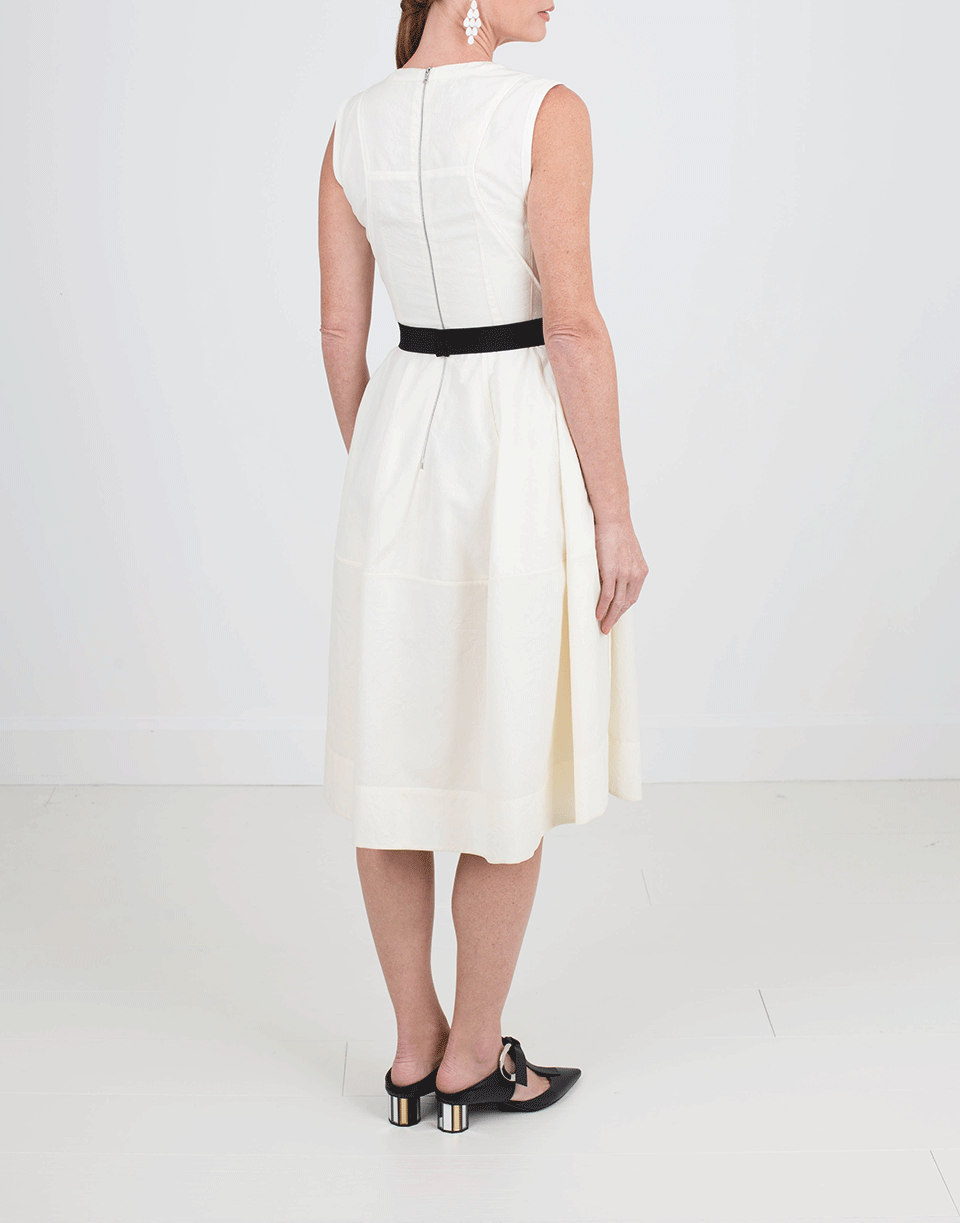 NARCISO RODRIGUEZ-Crushed Wool Dress-