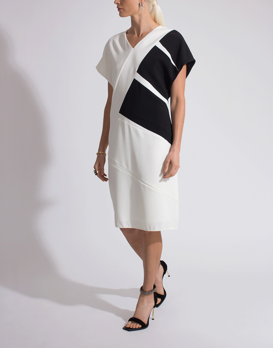 NARCISO RODRIGUEZ-Colorblock Dress-