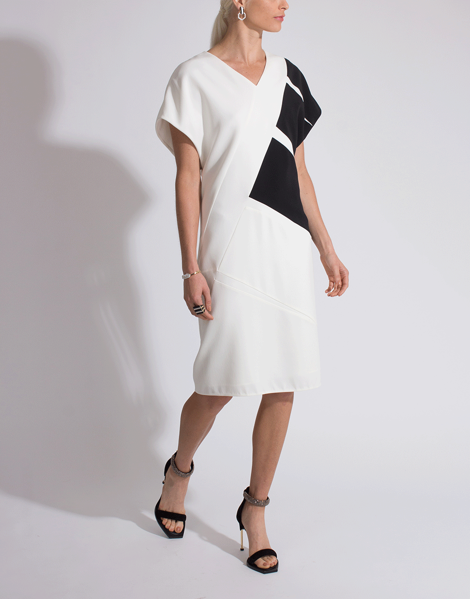 NARCISO RODRIGUEZ-Colorblock Dress-