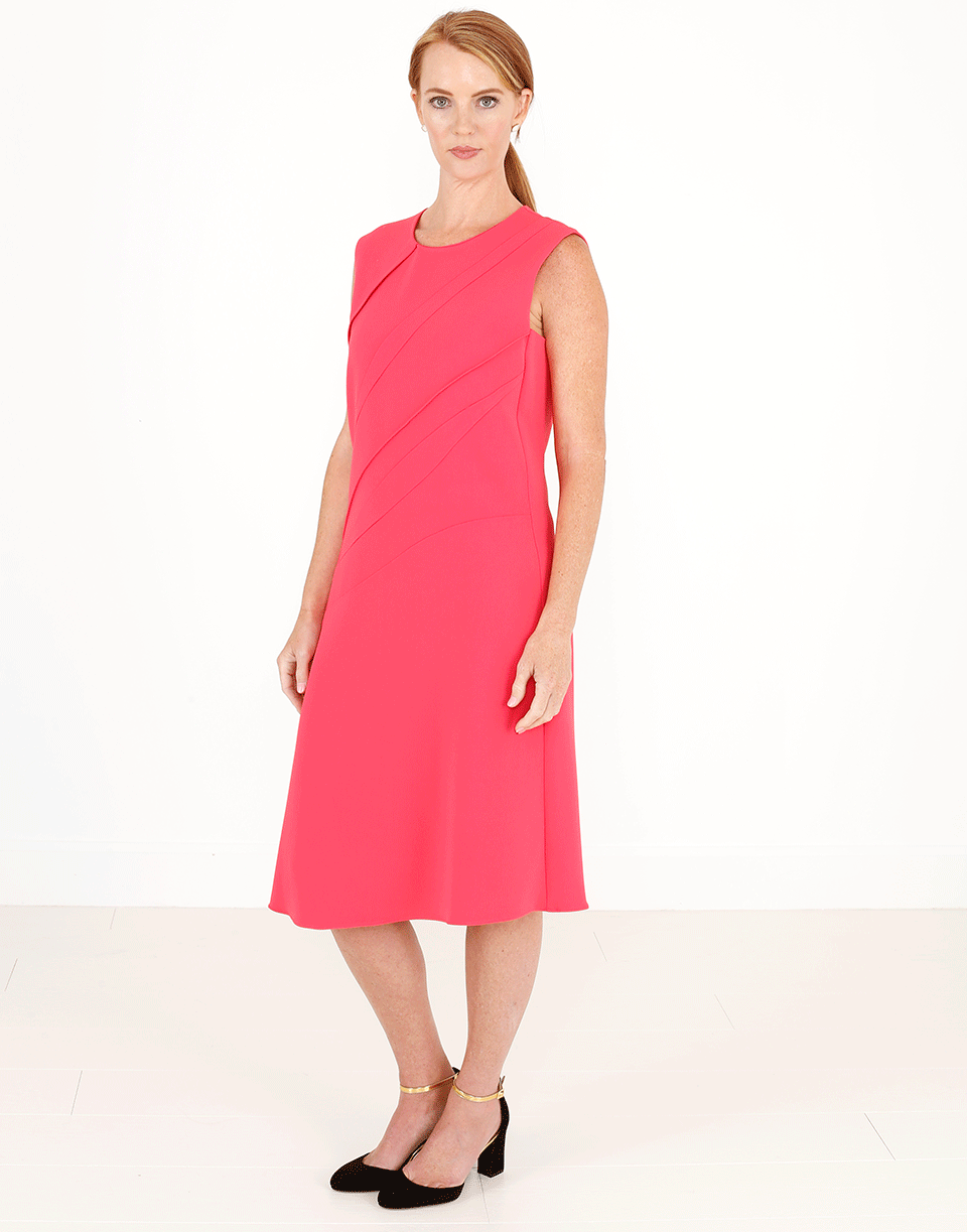 NARCISO RODRIGUEZ-Diagonal Seam Dress-