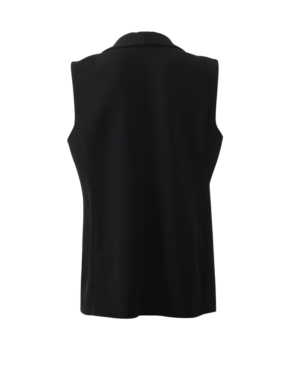 NARCISO RODRIGUEZ-Crepe Suit Vest-BLACK