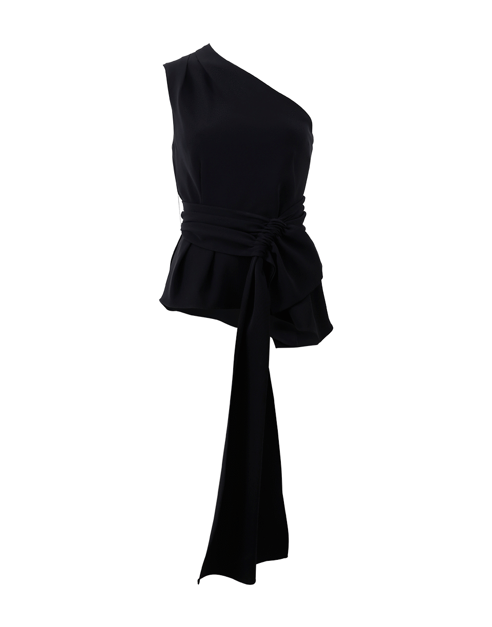 NARCISO RODRIGUEZ-One Shoulder Tie Waist Top-