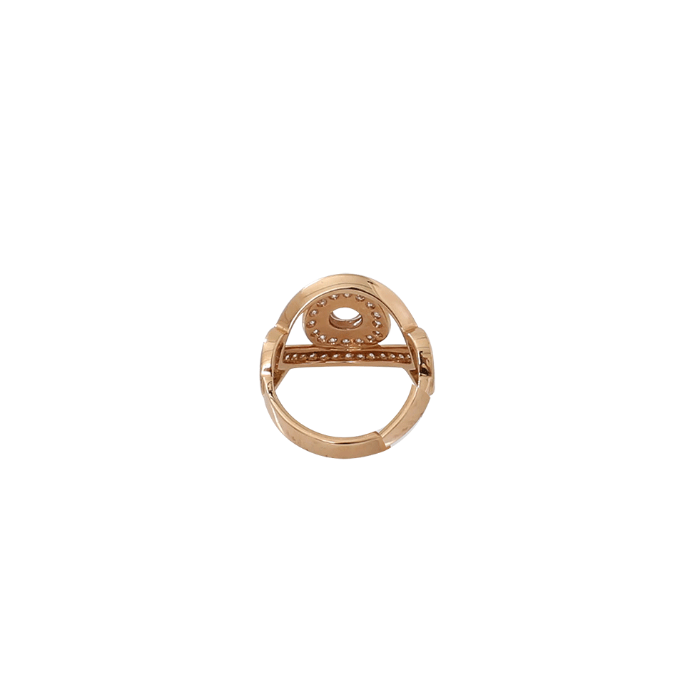 NETALI NISSIM-Diamond And Moonstone Big Eye Ring-ROSE GOLD