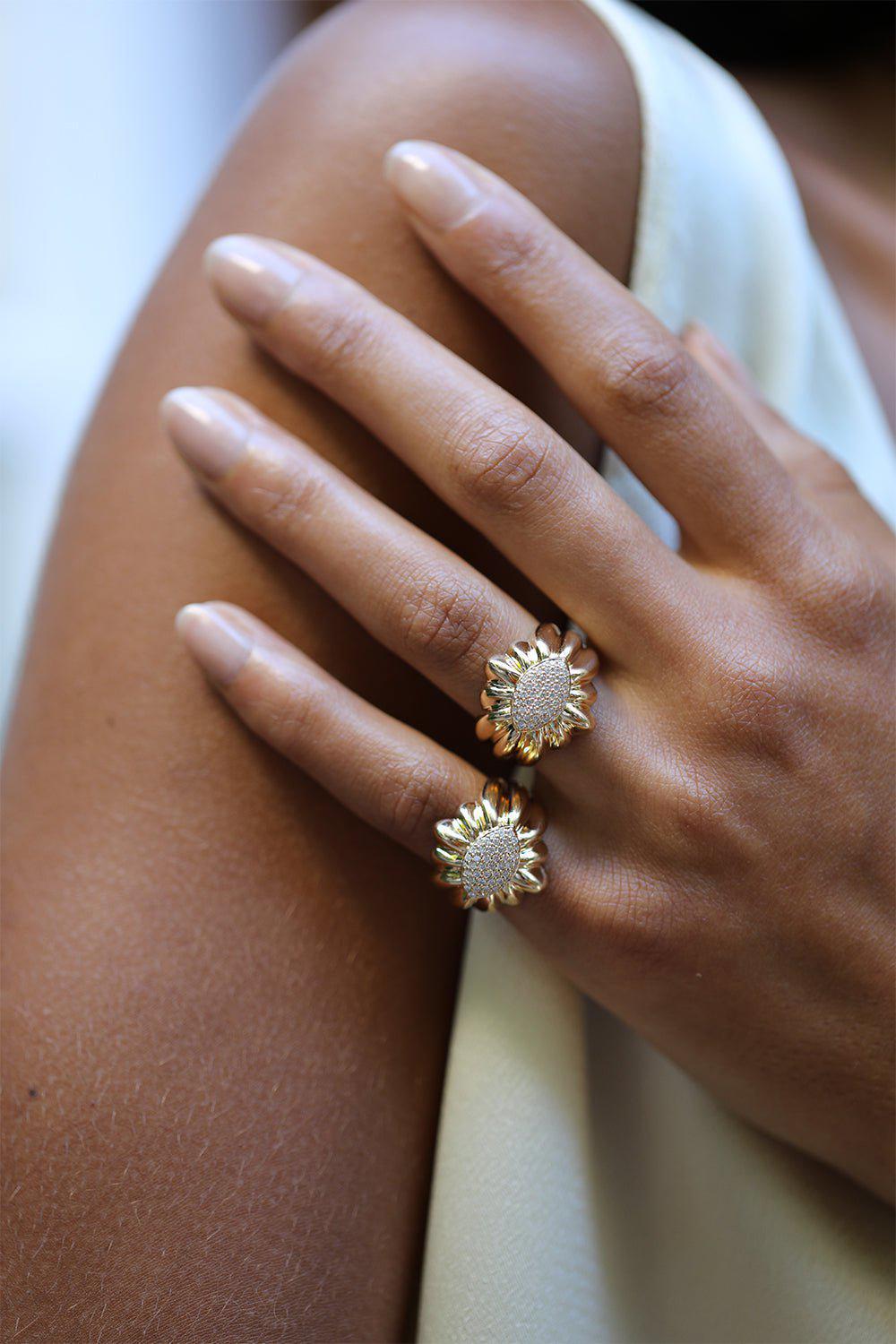 NEVERNOT-Diamond Ready To Imagine Ring-YELLOW GOLD