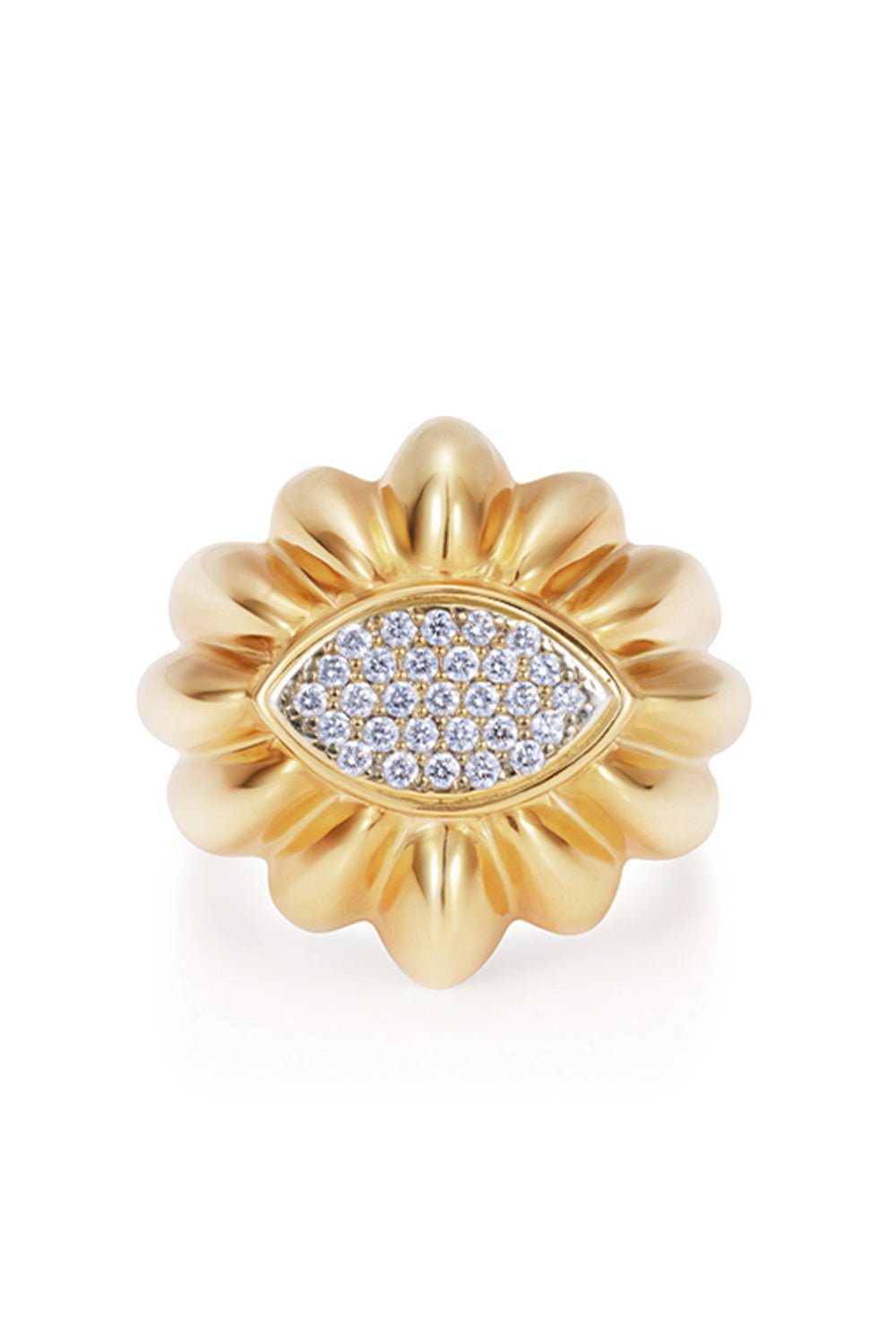 NEVERNOT-Diamond Ready To Imagine Ring-YELLOW GOLD