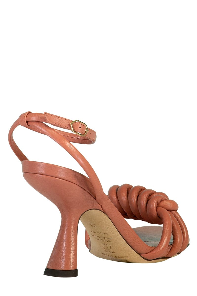 NICHOLAS KIRKWOOD-Lexi Knot Sandal - Clay-