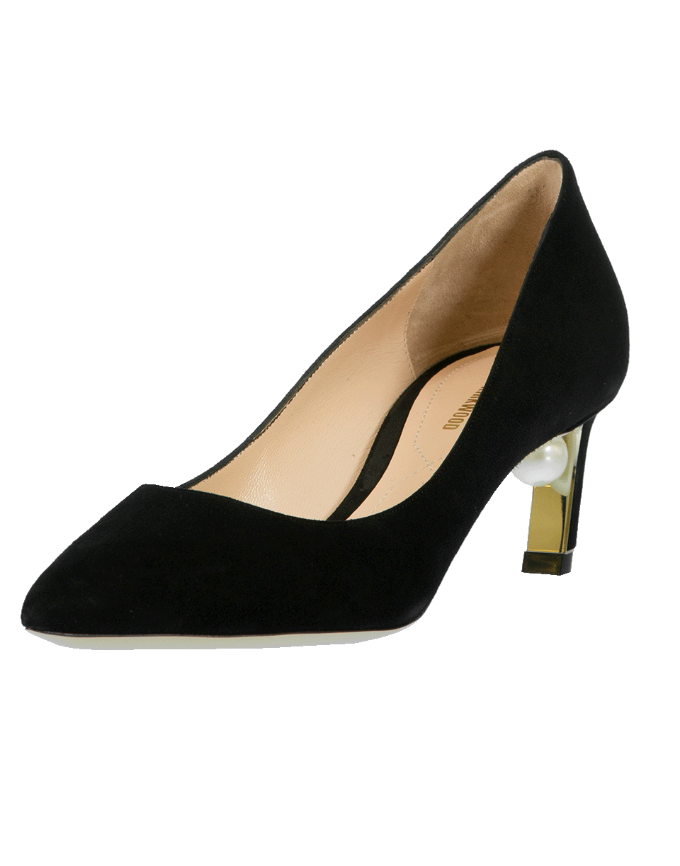 NICHOLAS KIRKWOOD-Suede Mira Pearl Pump-