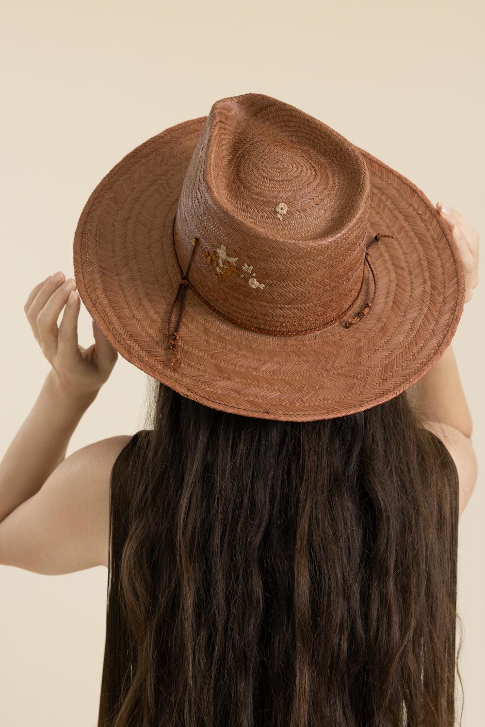 NF Coat Of Arms Hat-BROWN-56-ACCESSORIEHEADWEAR-NICK FOUQUET