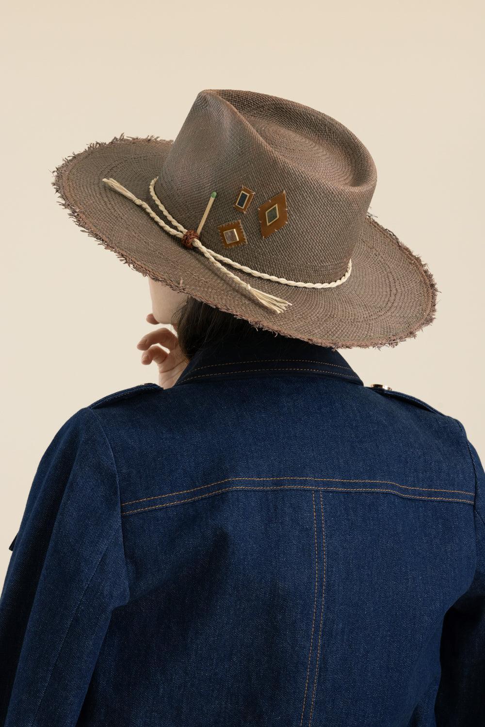 Tri-Sonata Hat-BROWN-56-ACCESSORIEHEADWEAR-NICK FOUQUET