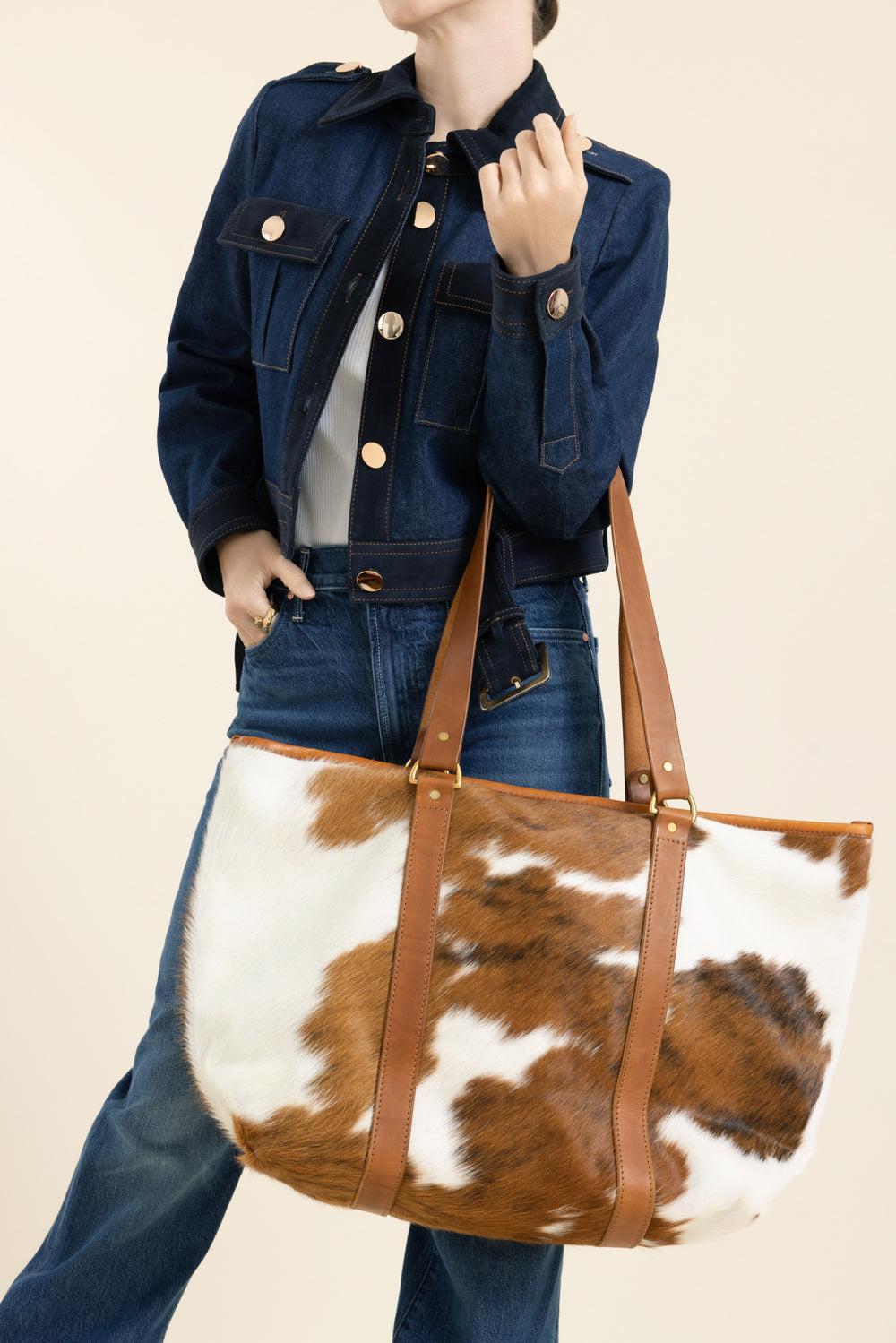Selvagio Sac Tote-BROWN-HANDBAGTOTES-NICK FOUQUET