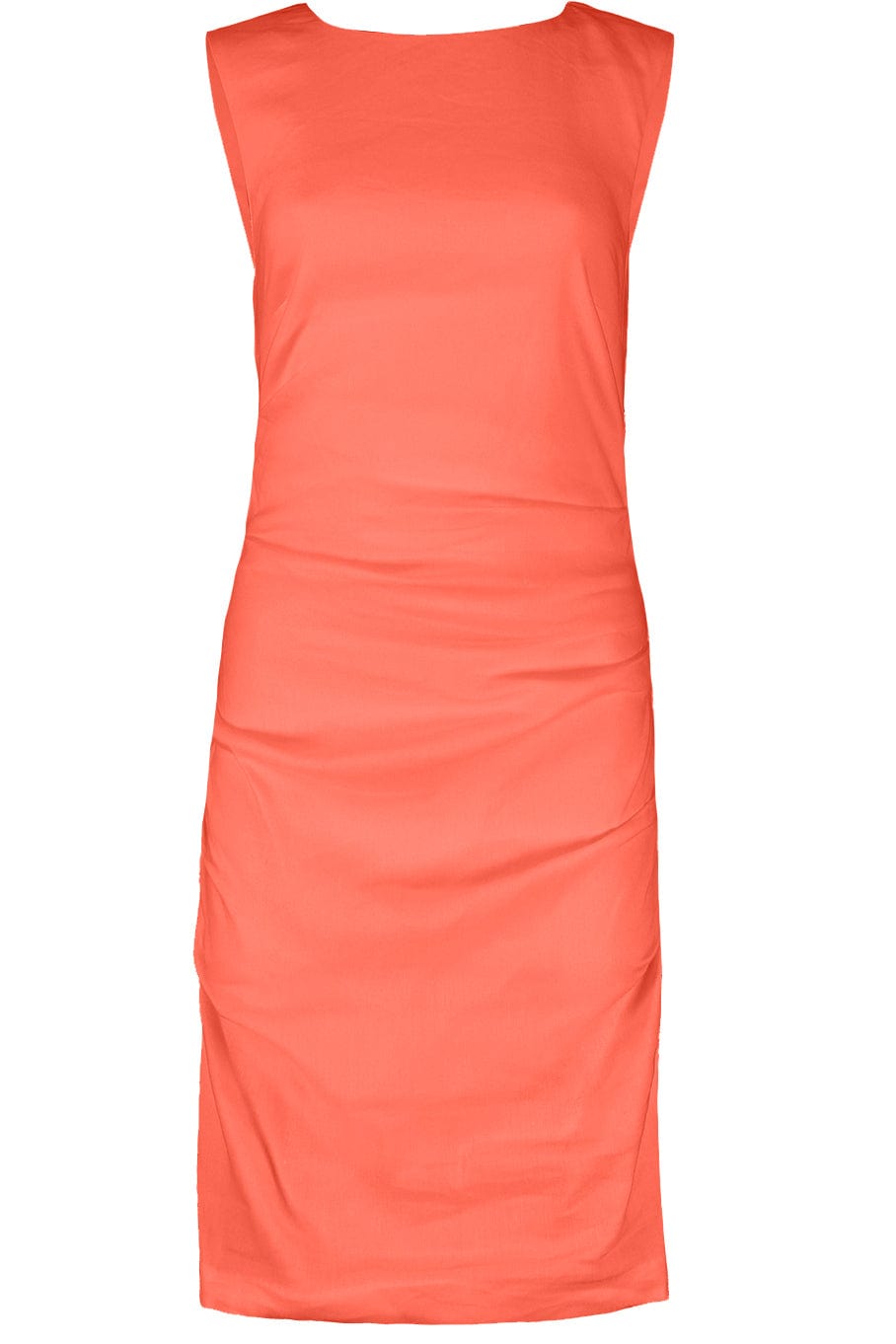 NICOLE MILLER-Lauren Dress - Coral-