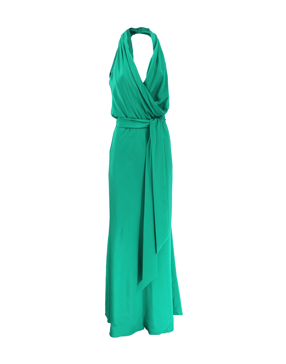 NICOLE MILLER-Cowl Neck Maxi Dress-