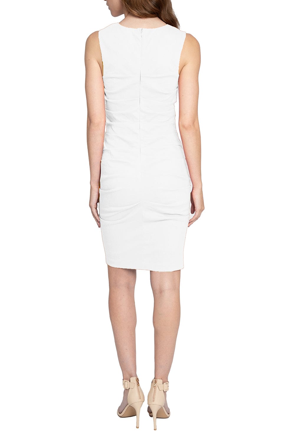 NICOLE MILLER-Lauren Dress - White-