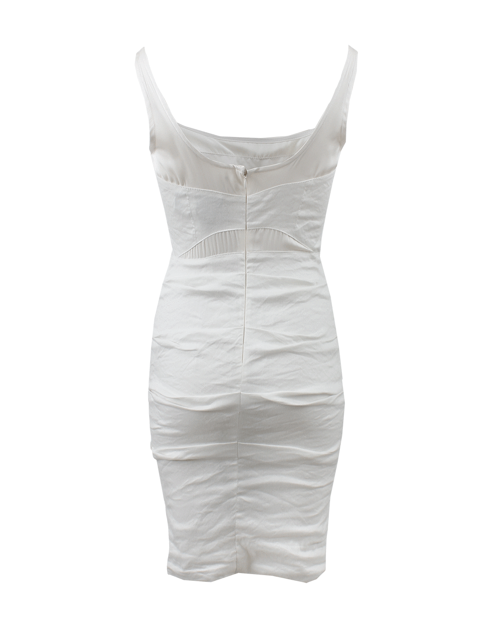 NICOLE MILLER-Jane Cotton Metal Dress-