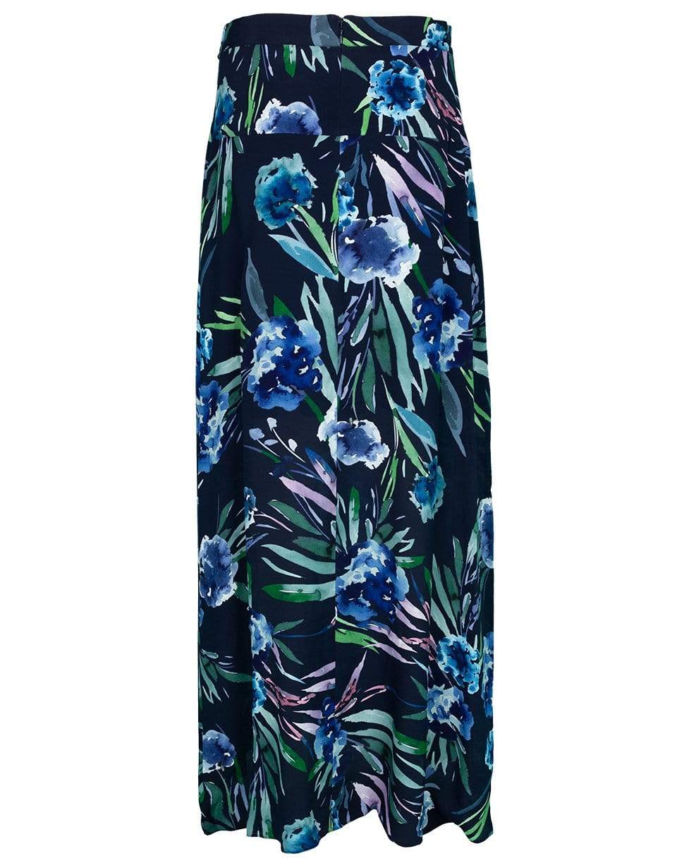 NICOLE MILLER-Long Print Skirt-