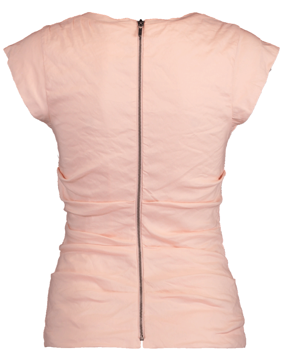 NICOLE MILLER-Logan Cotton Metal Top-