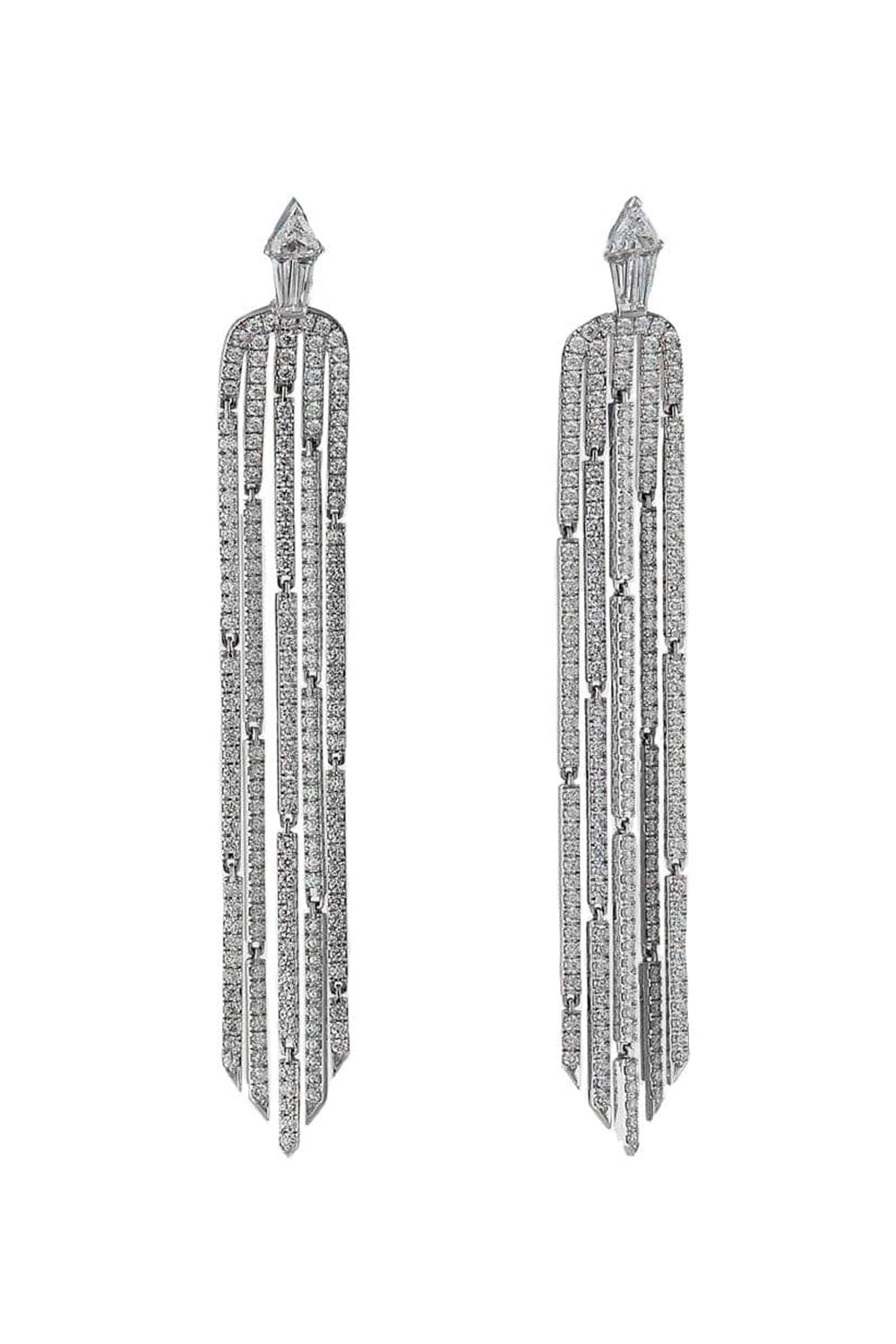 NIKOS KOULIS-Feelings Drop Earrings-YELLOW GOLD