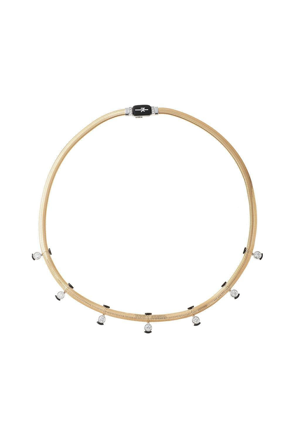 Feeling Necklace-YELLOW GOLD-JEWELRYFINE JEWELNECKLACE O-NIKOS KOULIS