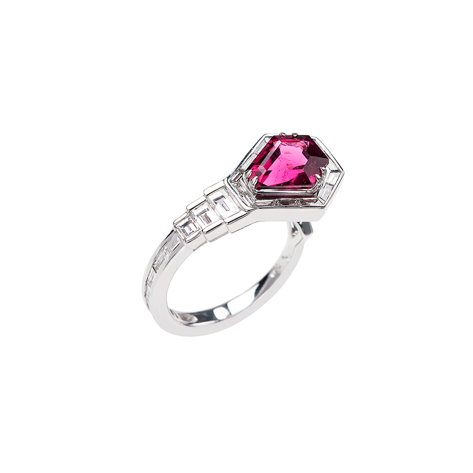 NIKOS KOULIS-Yesterday Ring-WHITE GOLD