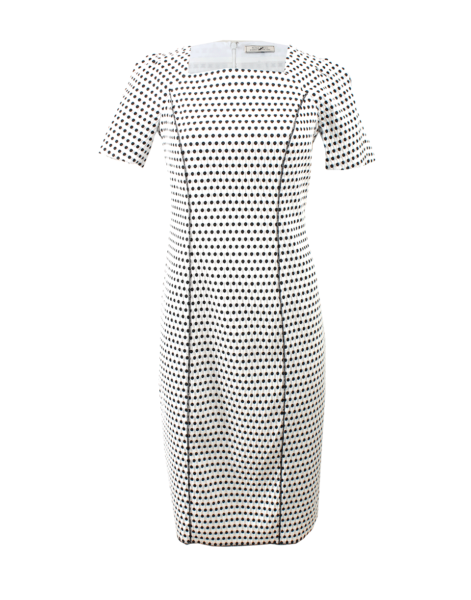 NINA RICCI-Dot Pencil Dress-