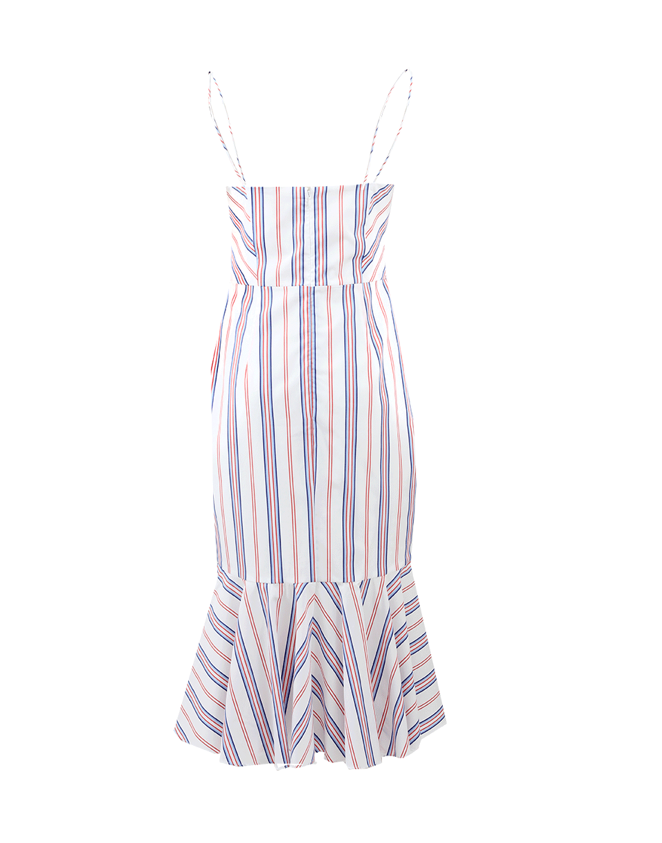 N/NICHOLAS-Stripe Tie-Up Dress-