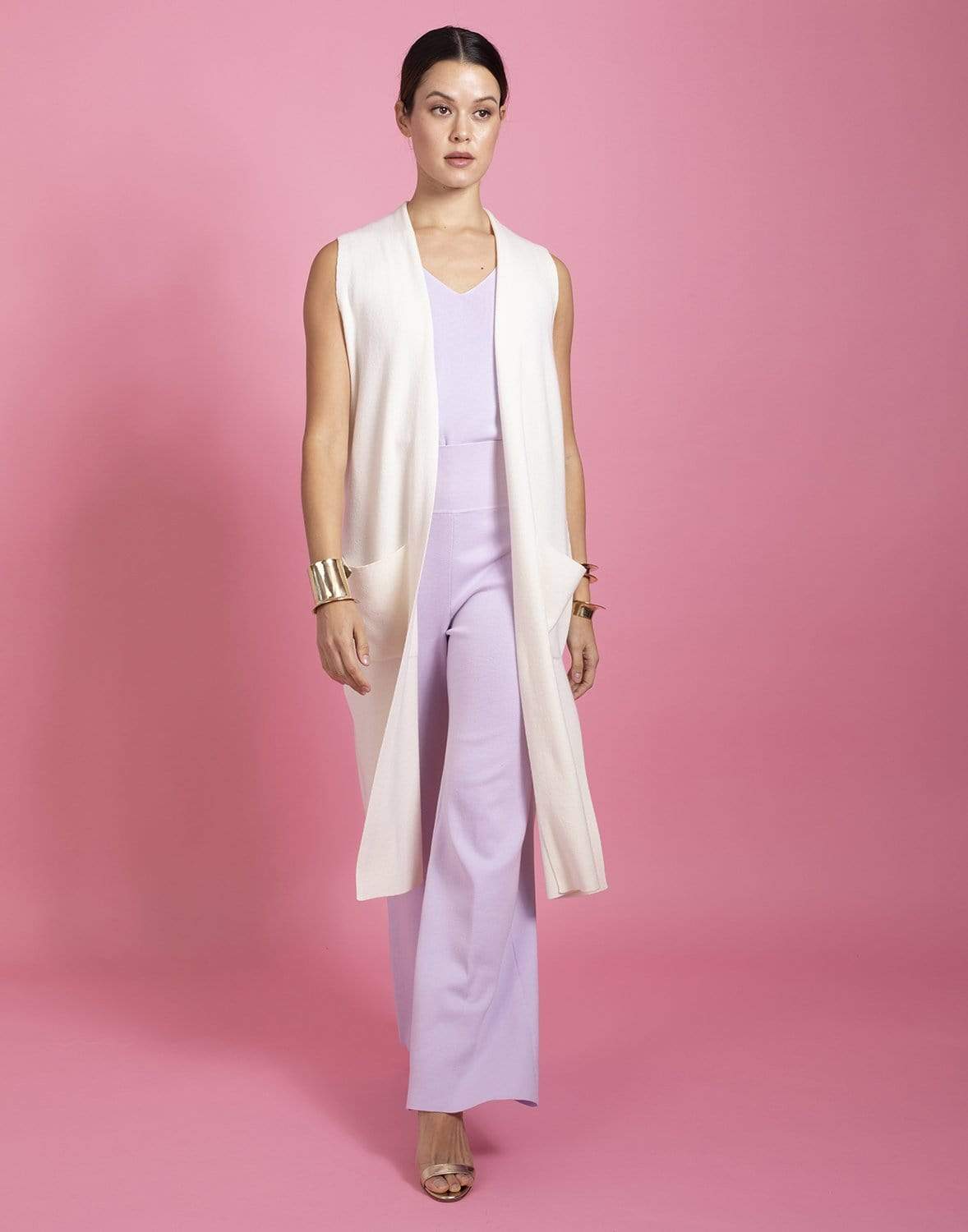 NOBILI-Magda Gilet - Snow-
