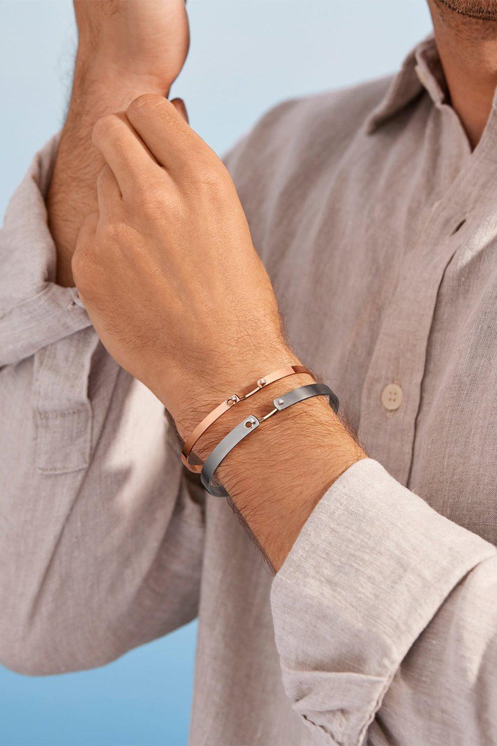 NOUVEL HERITAGE-Monday Morning Bangle - Rose Gold-
