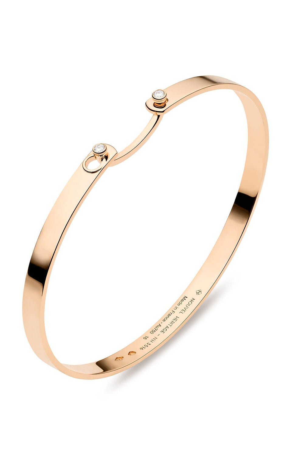 NOUVEL HERITAGE-Monday Morning Bangle - Rose Gold-