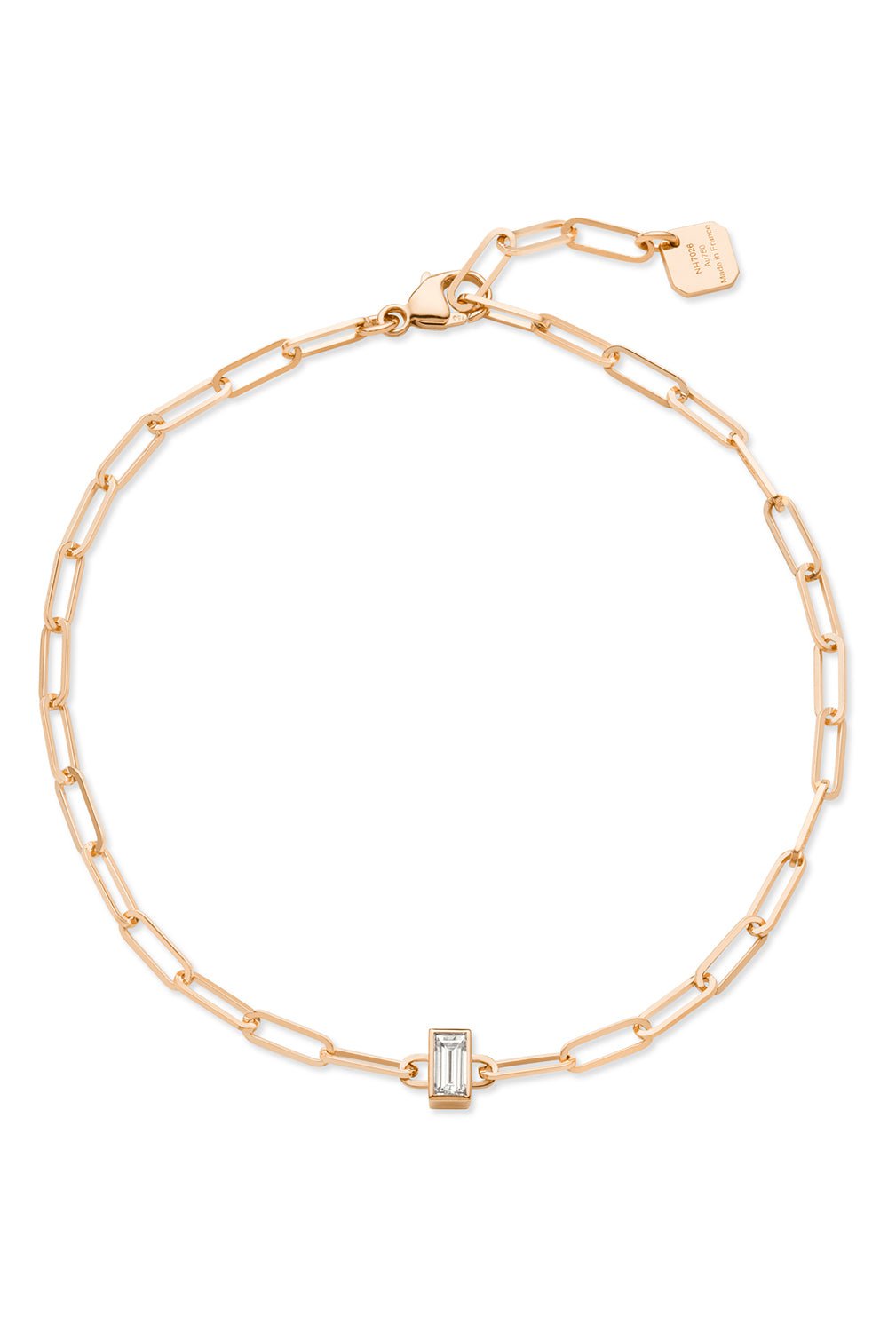 NOUVEL HERITAGE-Classic Baguette Bracelet-ROSE GOLD