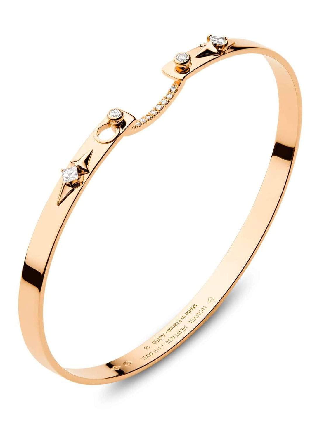 NOUVEL HERITAGE-Reverie Mood Bangle-ROSE GOLD
