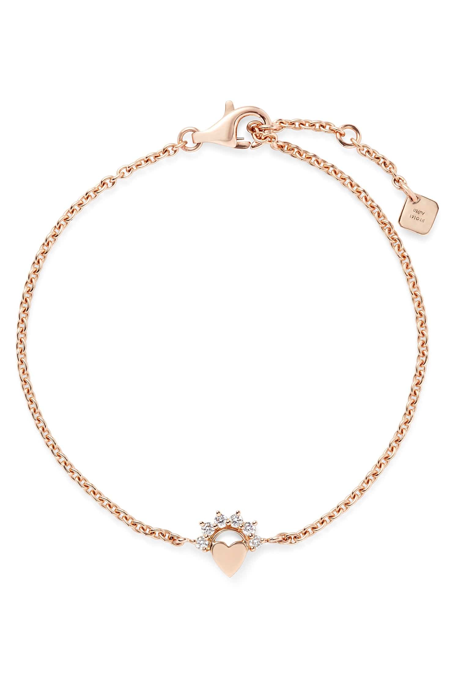 NOUVEL HERITAGE-Small Mystic Love Bracelet-ROSE GOLD