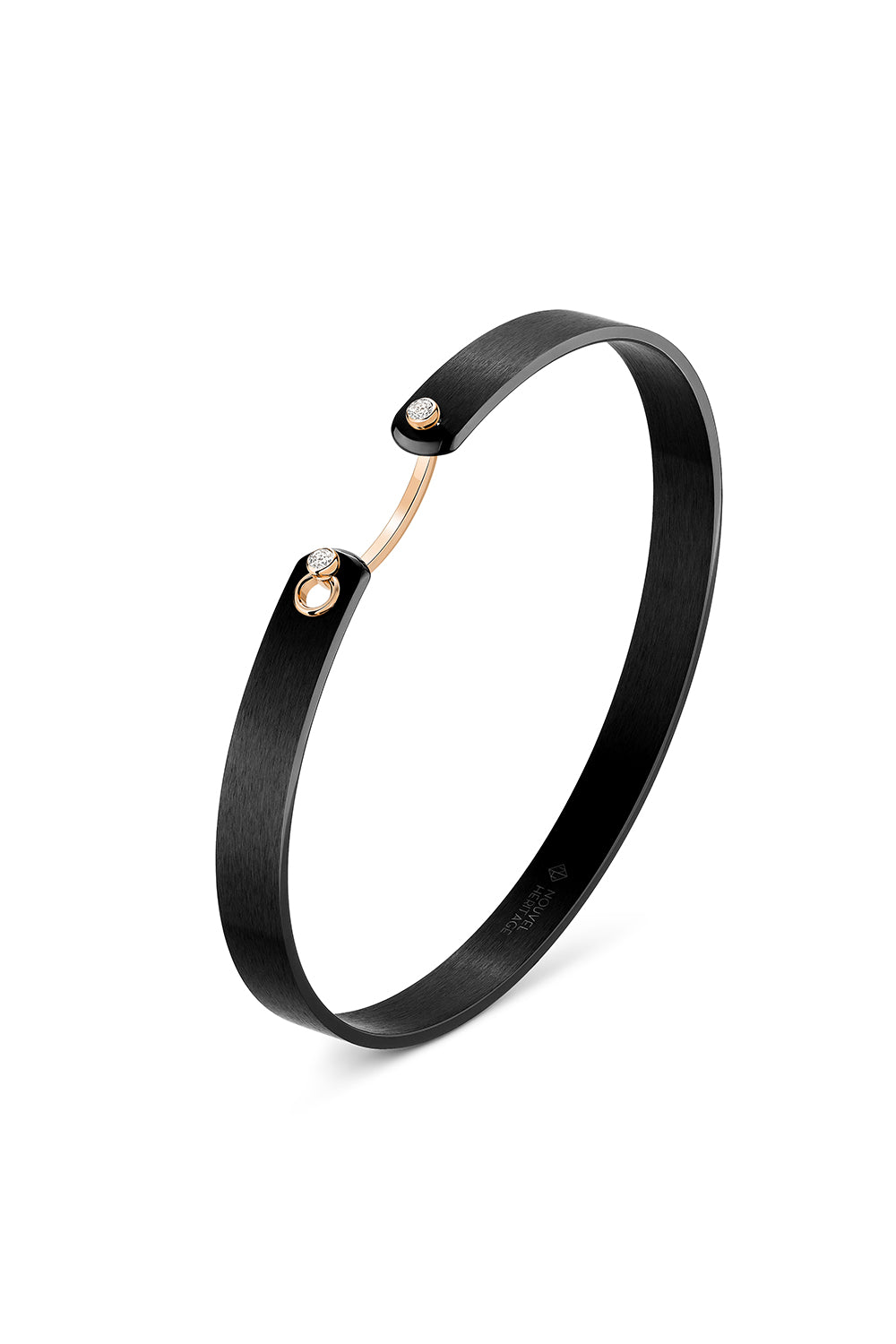 Midnight In Manhattan GM Mood Bracelet - Rose Gold-TITANIUM-16-JEWELRYFINE JEWELBRACELET O-NOUVEL HERITAGE