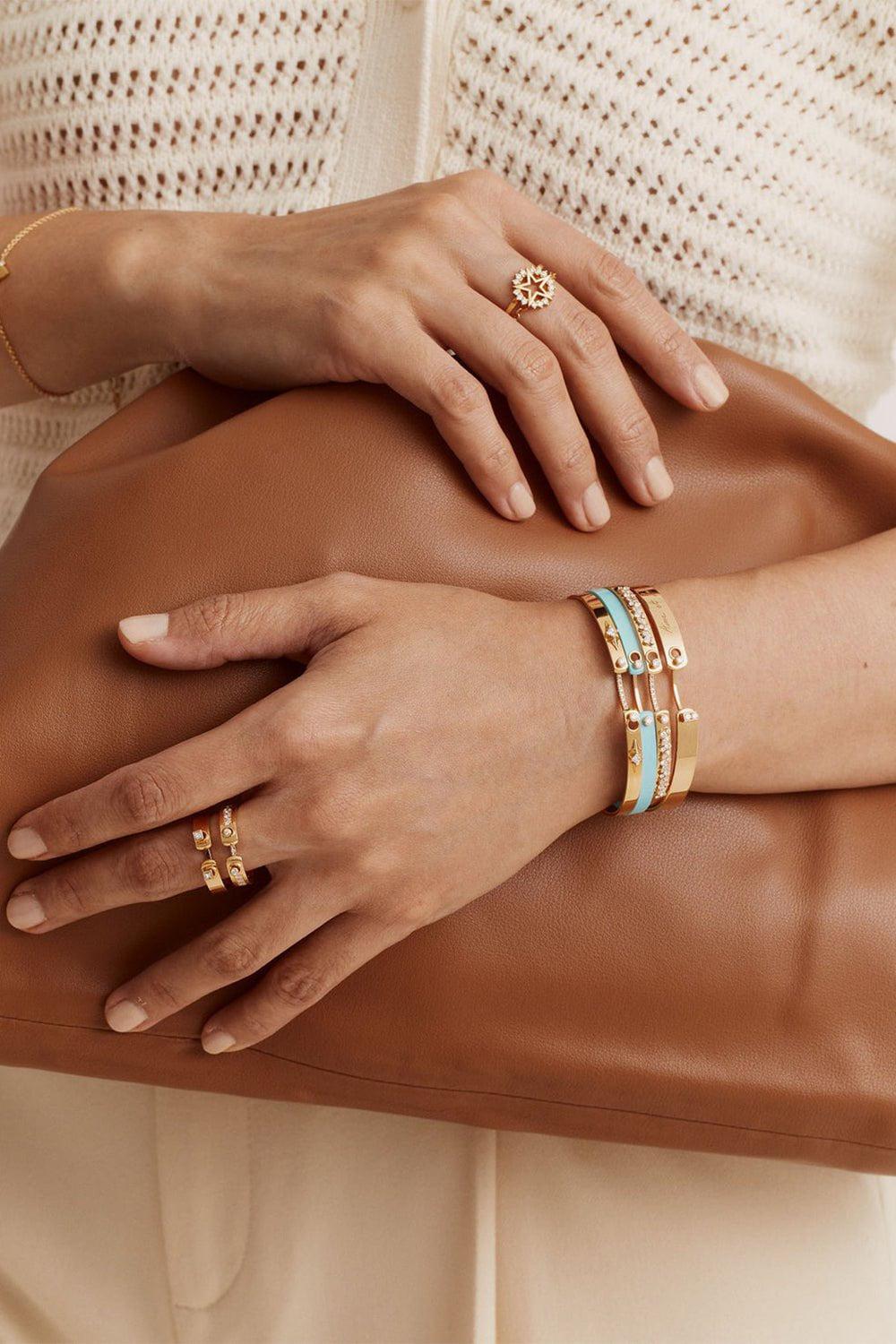 NOUVEL HERITAGE-Afternoon Swim Mood Bangle-TITANIUM