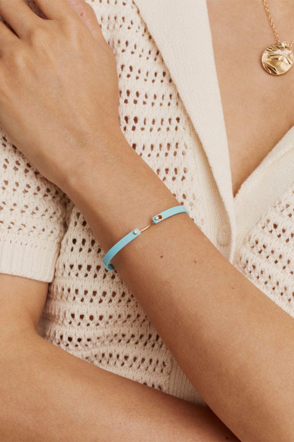 NOUVEL HERITAGE-Afternoon Swim Mood Bangle-TITANIUM