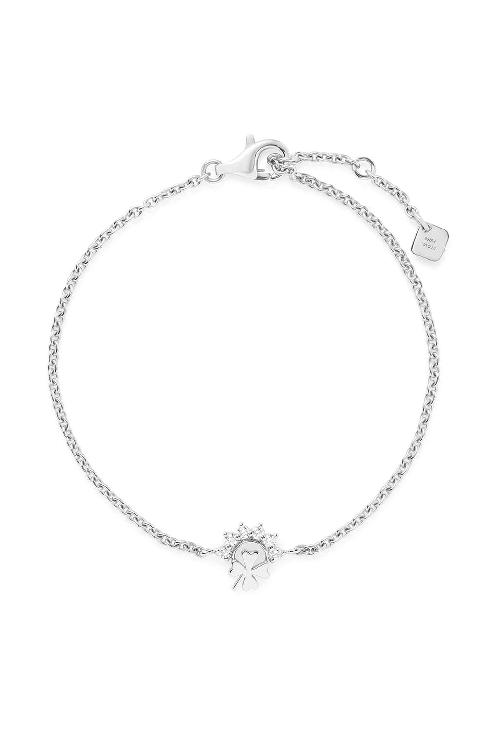 NOUVEL HERITAGE-Small Luck Bracelet-WHITE GOLD