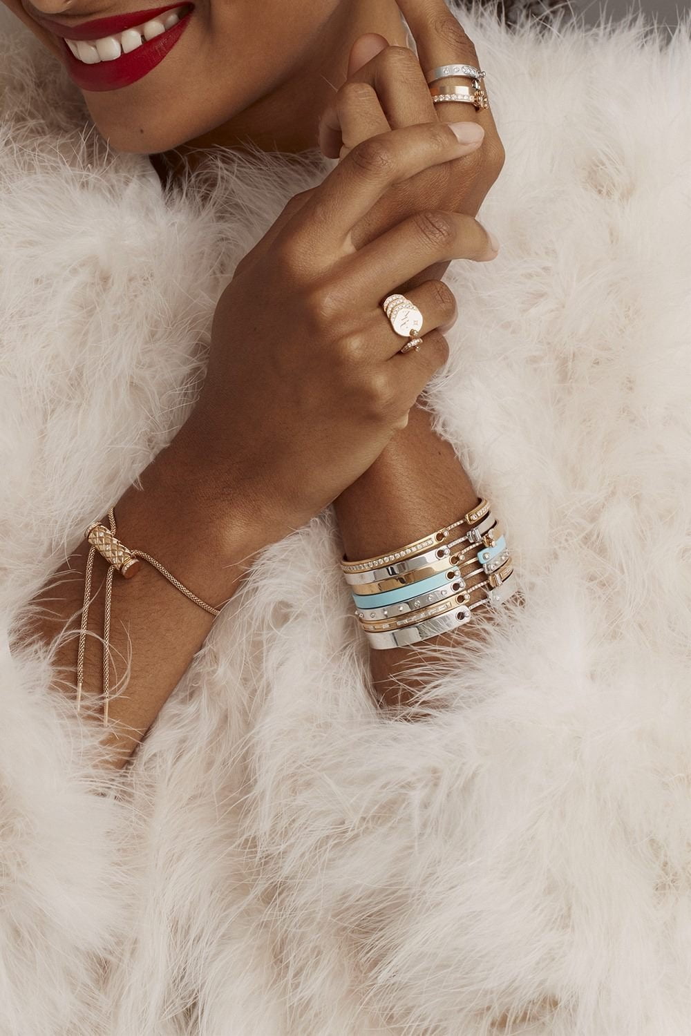 NOUVEL HERITAGE-Afternoon Swim Bangle-YELLOW GOLD