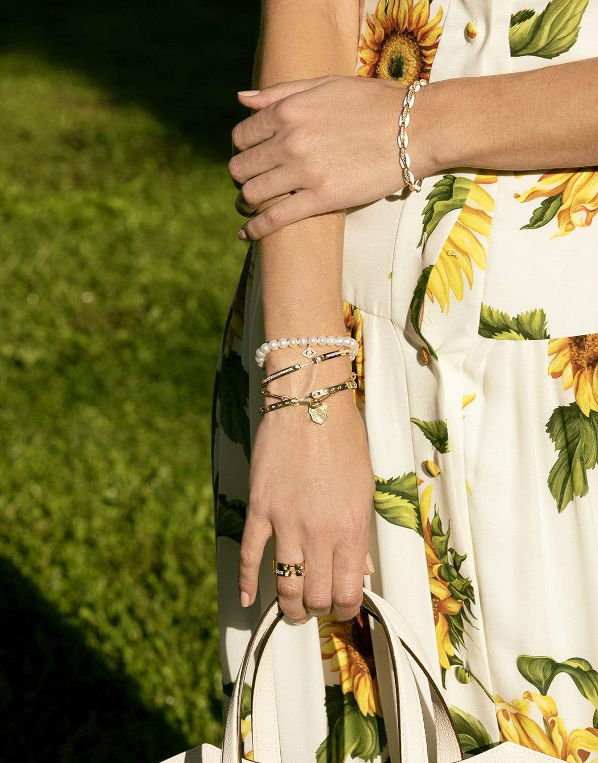 NOUVEL HERITAGE-Brunch in NY Mood Diamond Bangle-YELLOW GOLD