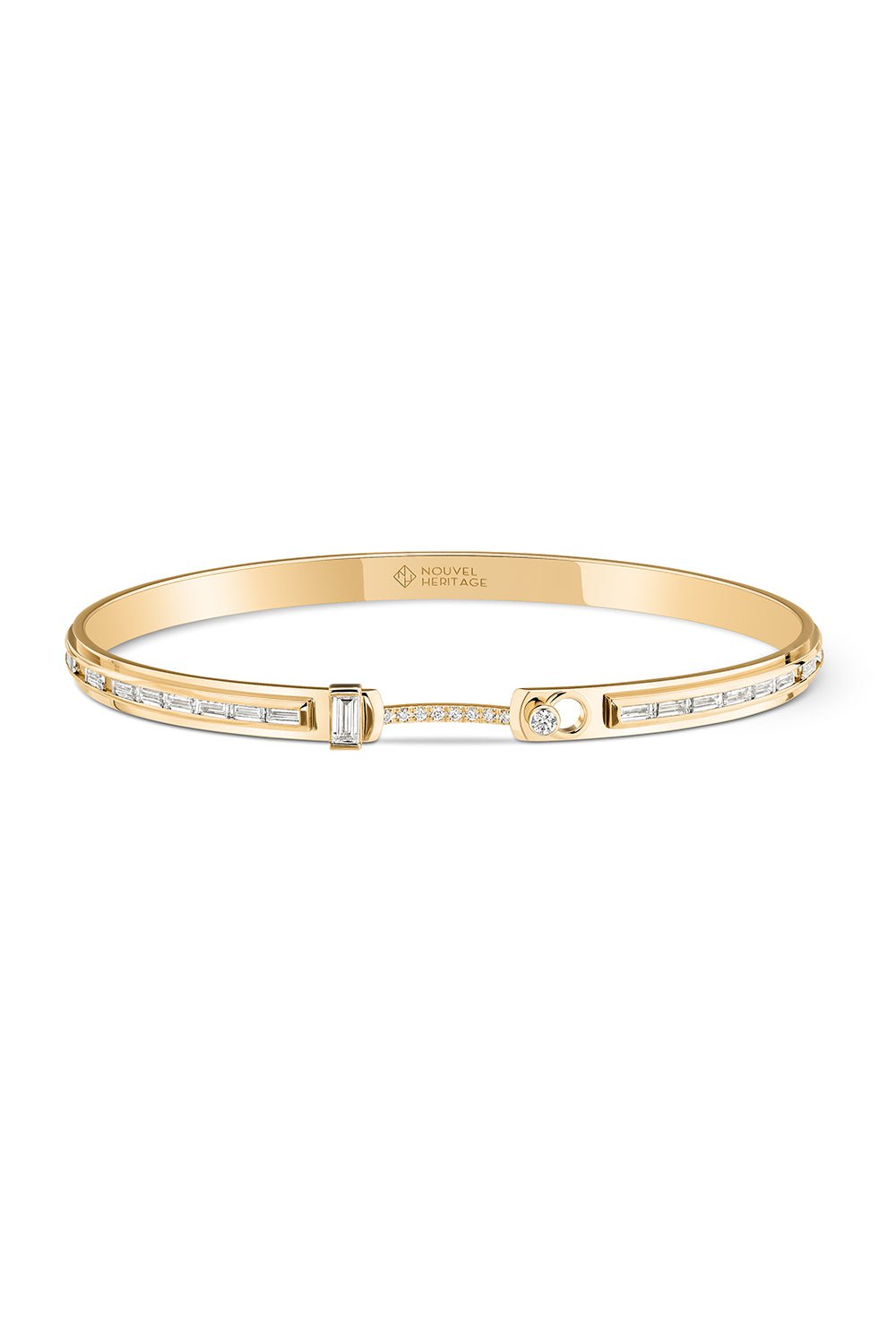 NOUVEL HERITAGE-My Best Friend's Wedding Mood Bangle-YELLOW GOLD