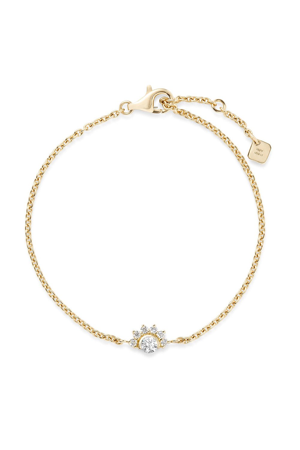 NOUVEL HERITAGE-Mystic Diamond Bracelet-YELLOW GOLD