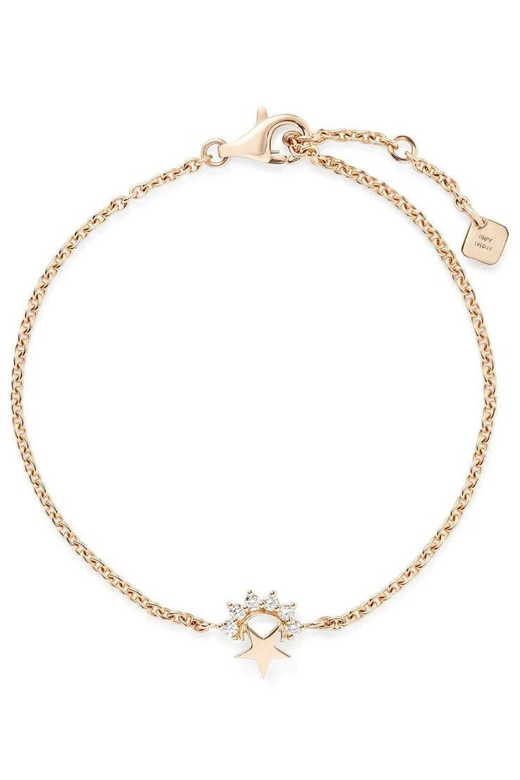 NOUVEL HERITAGE-Small Star Bracelet-YELLOW GOLD