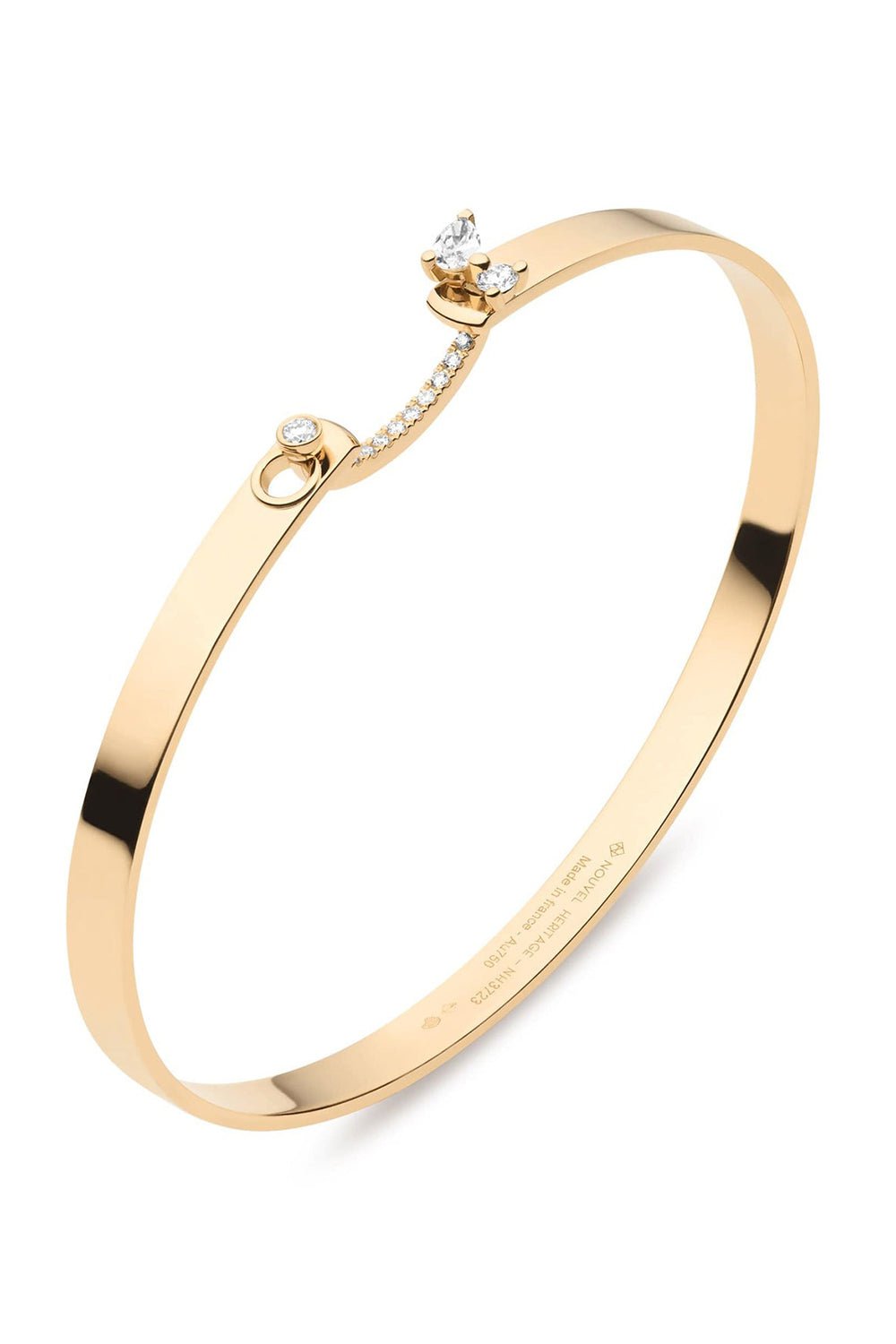 NOUVEL HERITAGE-Cocktail Time Mood Bangle-YELLOW GOLD