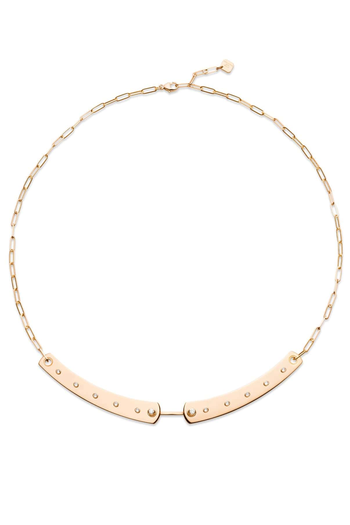 NOUVEL HERITAGE-Brunch in NY Mood Necklace-ROSE GOLD