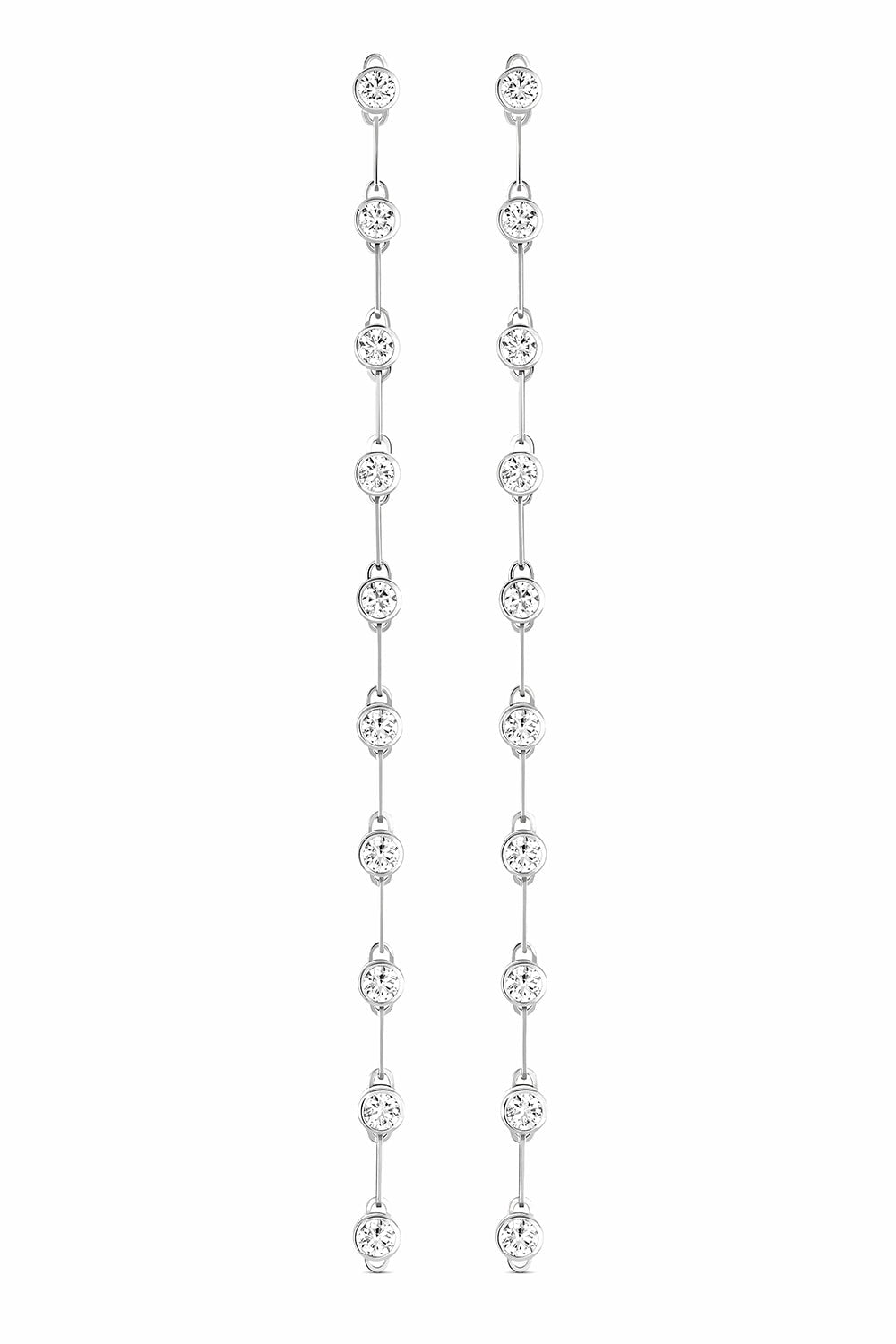 NOUVEL HERITAGE-Gala GM Classics Earrings-WHITE GOLD