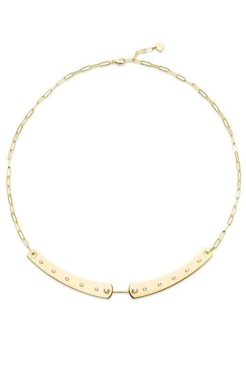 NOUVEL HERITAGE-Brunch in NY Mood Necklace-YELLOW GOLD