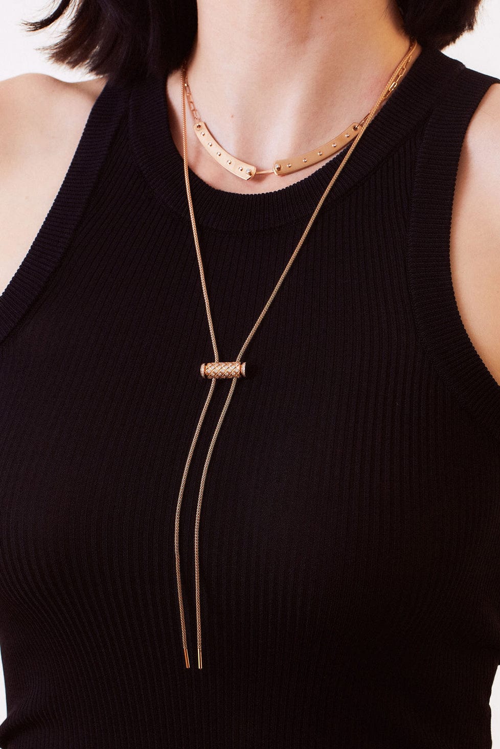 NOUVEL HERITAGE-GM Latch Chain-YELLOW GOLD