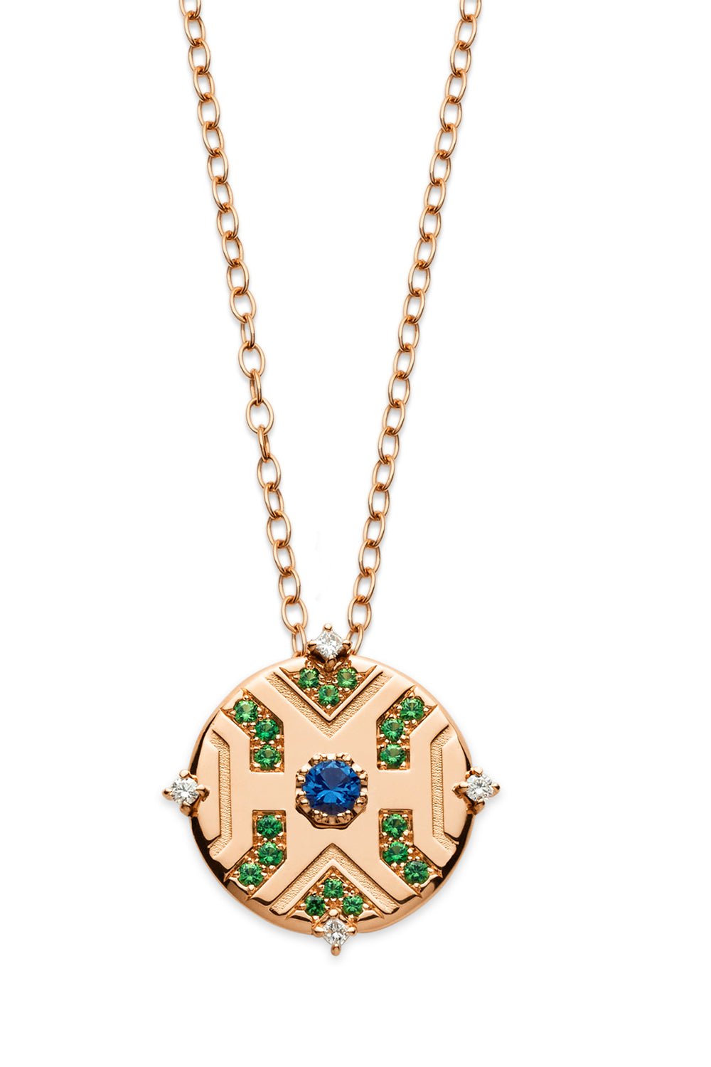 NOUVEL HERITAGE-Versailles Medallion-YELLOW GOLD
