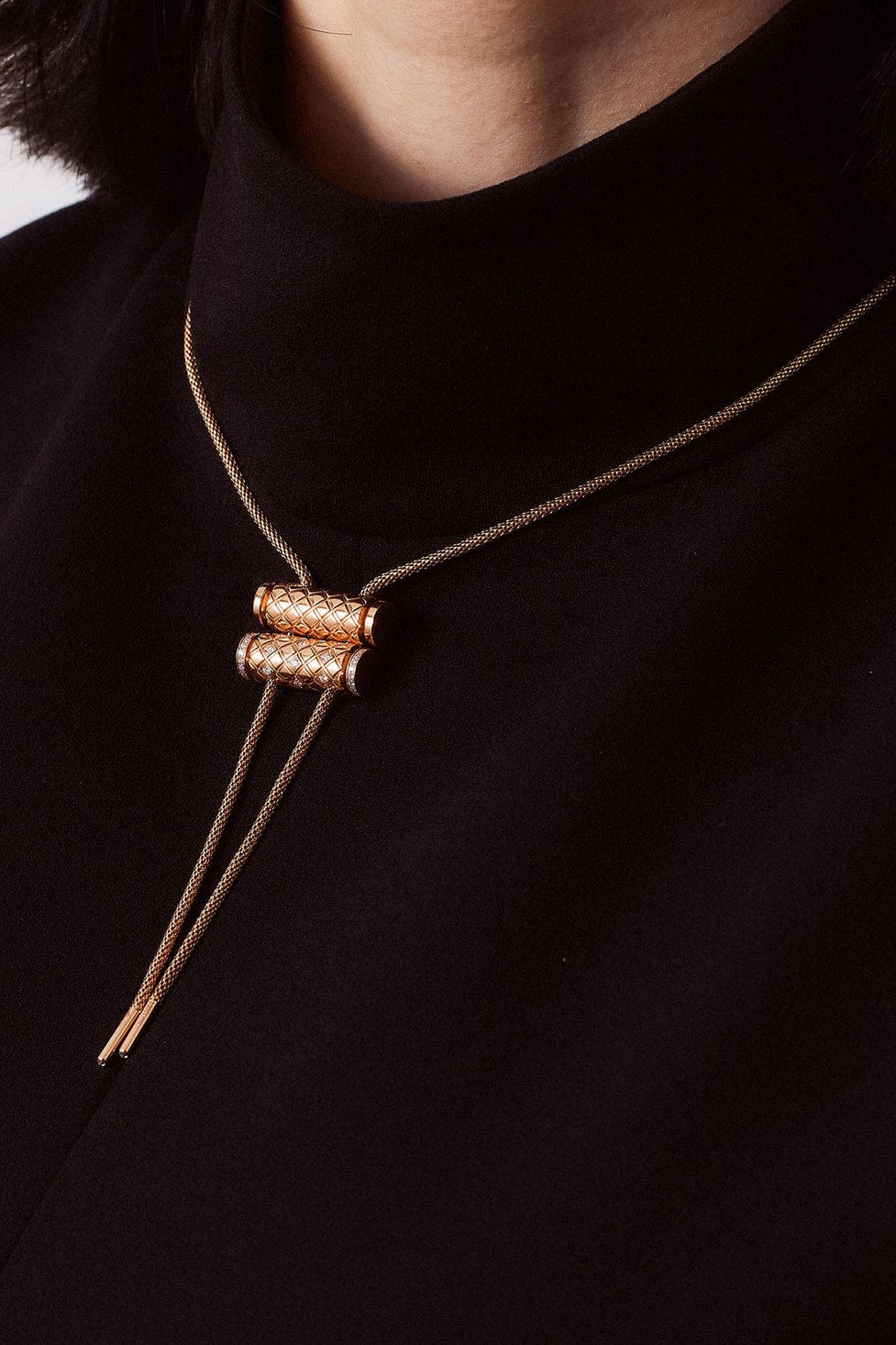 NOUVEL HERITAGE-Gold Latch Pendant-YELLOW GOLD