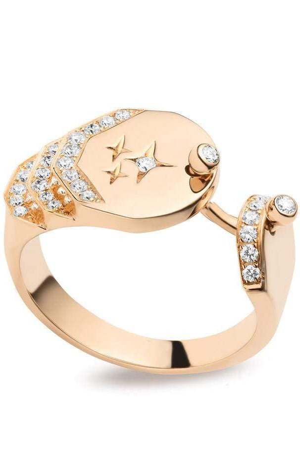 NOUVEL HERITAGE-Sparkles Diamond Ring-ROSE GOLD